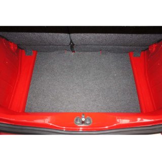Kofferraumwanne für Seat Mii / Skoda Citigo / VW Up ab 2011 bis 2020 (vertiefte Ladefläche)