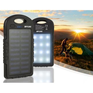 Solar Powerbank S60 with Flashlight