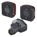 Jeu de feux arrière LED avec aimant sans fil...