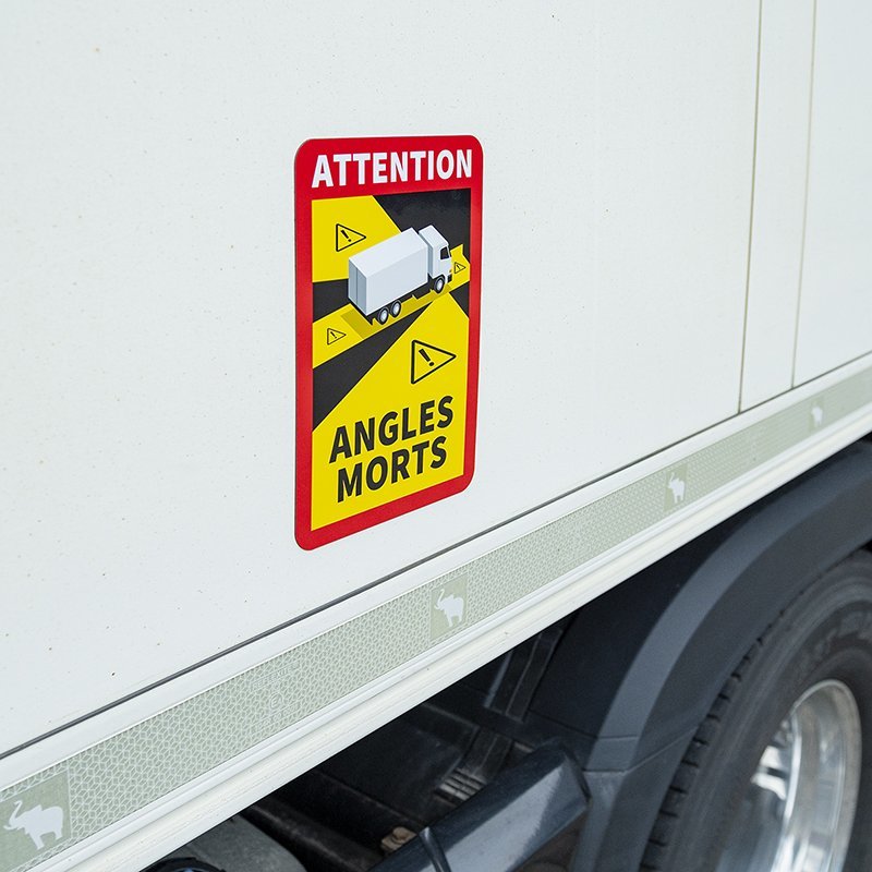 Magnetaufkleber Attention Angles Morts! LKW, CHF 21.80