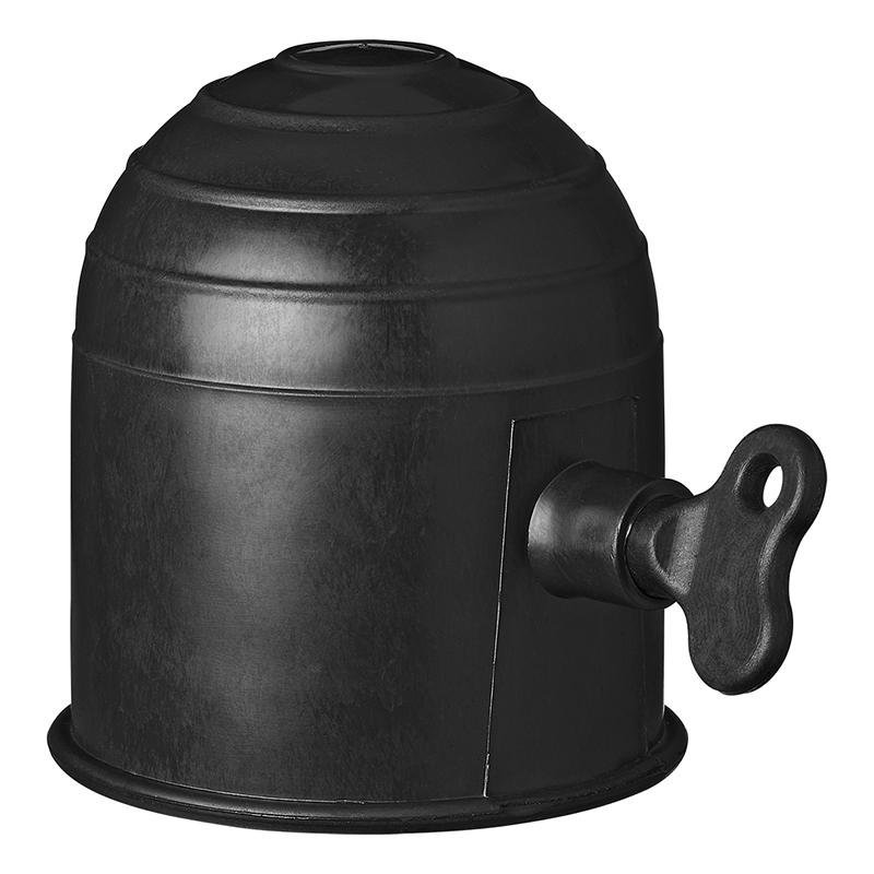 Abdeckkappe schwarz mit Schloss für Anhängerkupplung Kugelkopf, CHF 6.90