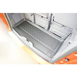 Kofferraumwanne für VW T7 Multivan ab 2021 (kurzer Radstand)(hinter der 3. Sitzreihe)