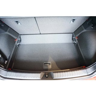 Kofferraumwanne für Audi A1 Sportback ab 2018 bis heute (Varioboden im tiefsten Ebene)