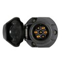 Anhängersteckdose 7-polig mit Kontakt für...