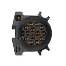 Anhängersteckdose 13-polig mit Kontakt für...