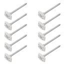 Zeltboden-Nagel Metall - Set von 10 Stück