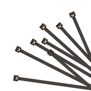 Kabelbinder schwarz 3.5x200mm 100 Stk.