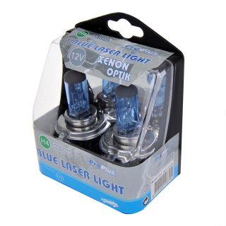 Blue Laser Light H4 Set