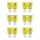 Flachsicherungen Standard 20A gelb 6 Stück im Blister