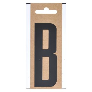 Folienbuchstabe für Boote und Briefkästen "B"