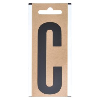 Folienbuchstabe für Boote und Briefkästen "C"