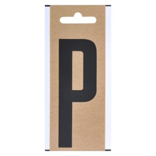 Folienbuchstabe für Boote und Briefkästen "P"